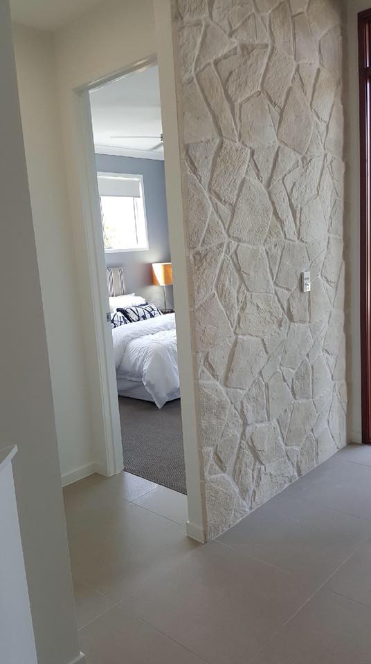 Arctic Limestone Feature Wall